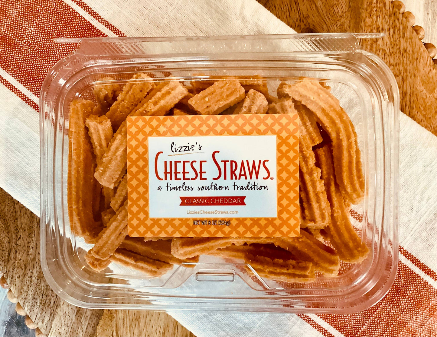 8oz. Classic Cheddar Cheese Straws