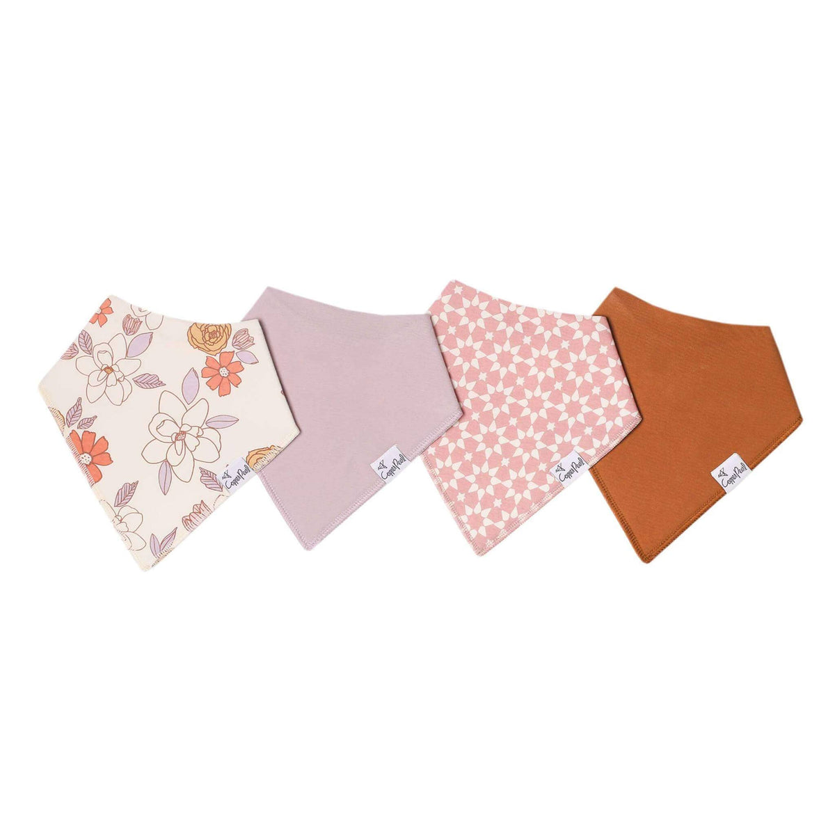 4 Pack Baby Bandana Bibs - Ferra