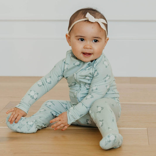Zip-Up Footie Pajama - Wade