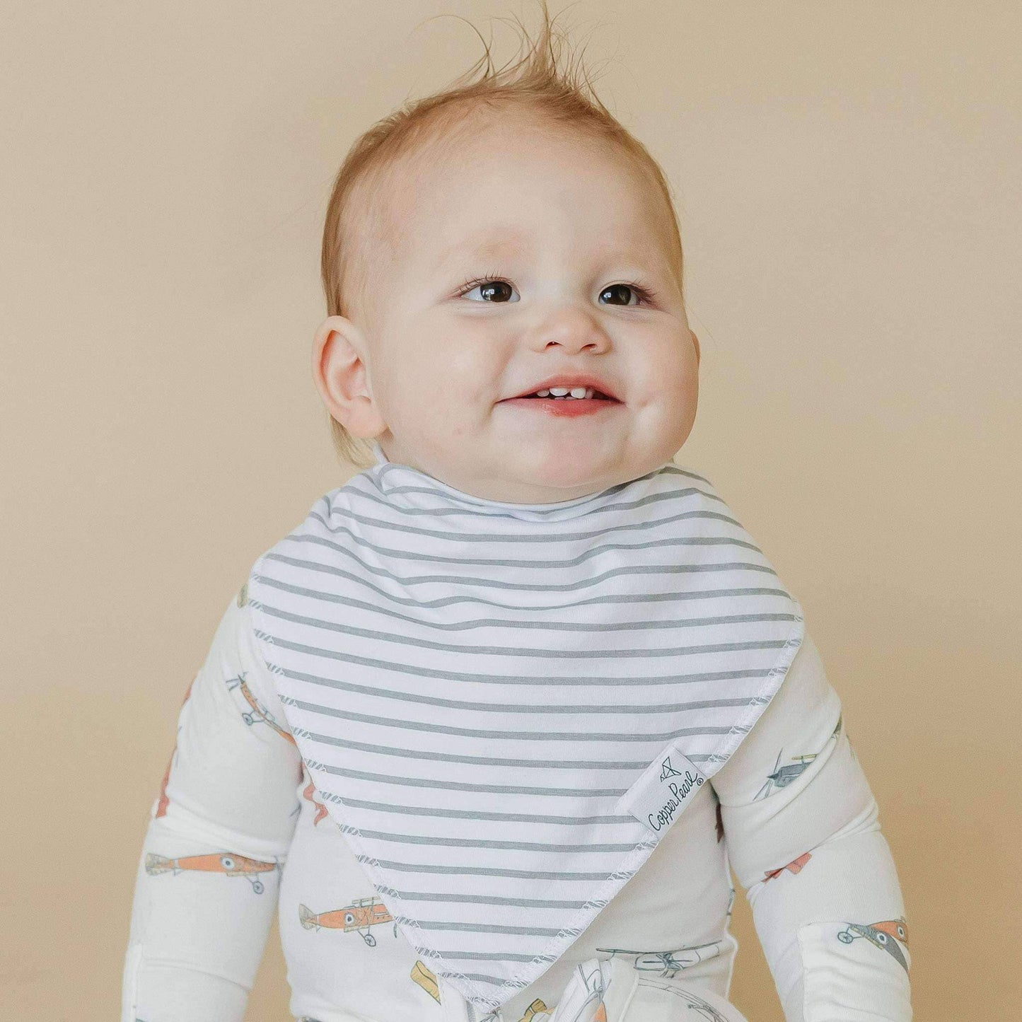 4 Pack Baby Bandana Bibs - Ace