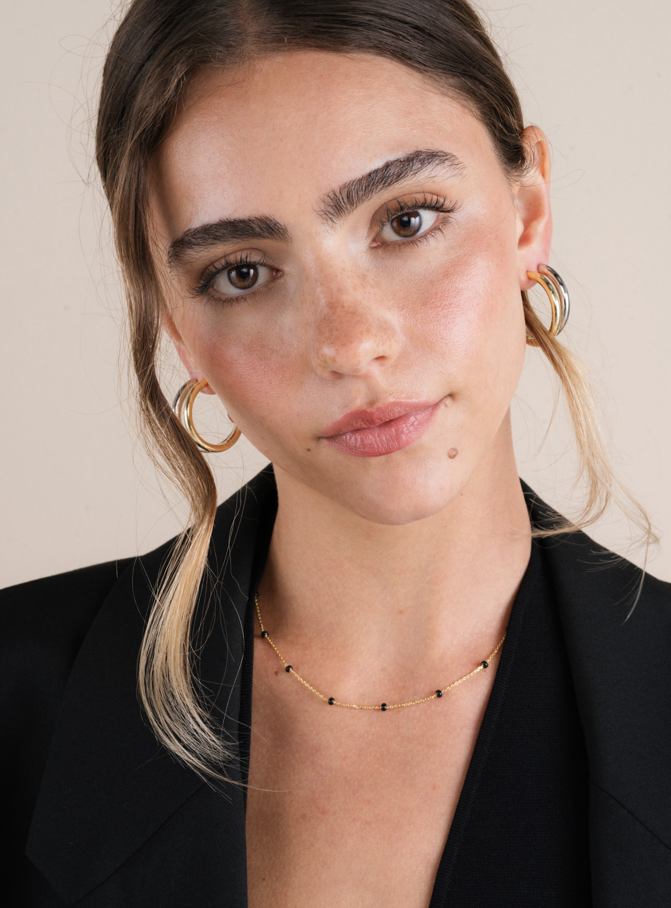 Everyday Silver Hoop Earrings - Large
