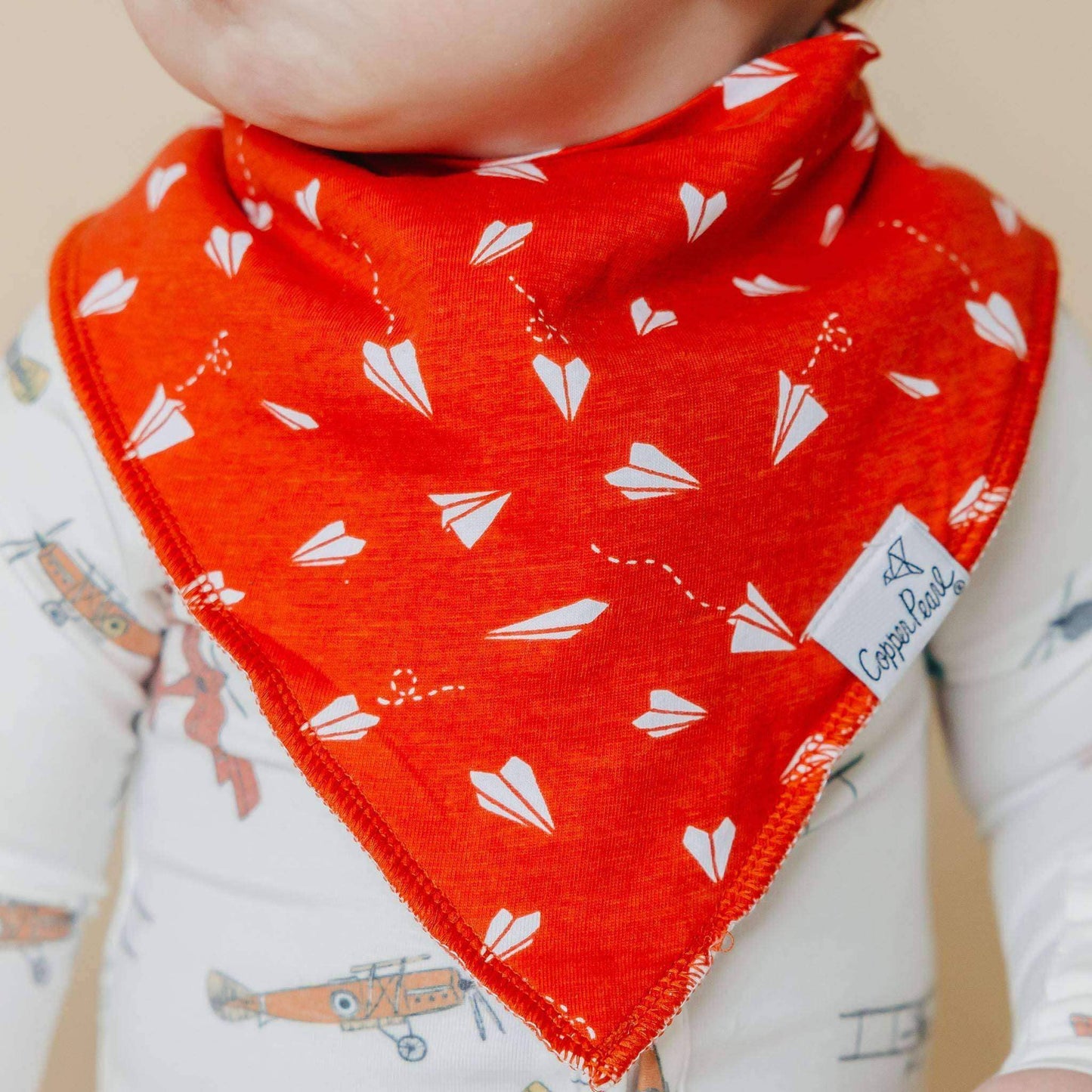 4 Pack Baby Bandana Bibs - Ace