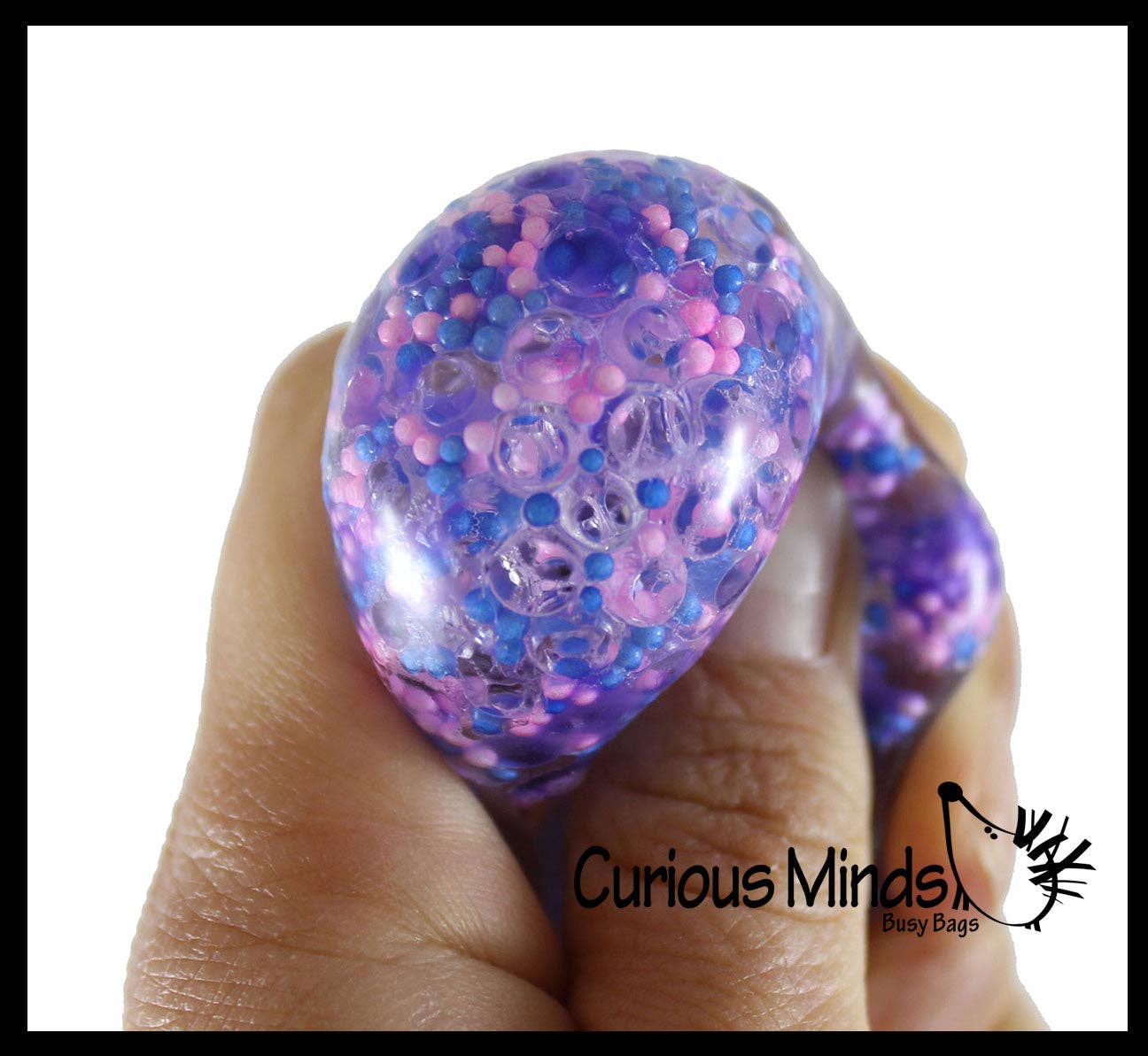 Small Amazing 1.5" Confetti Bead with Thick Gel Mold-able