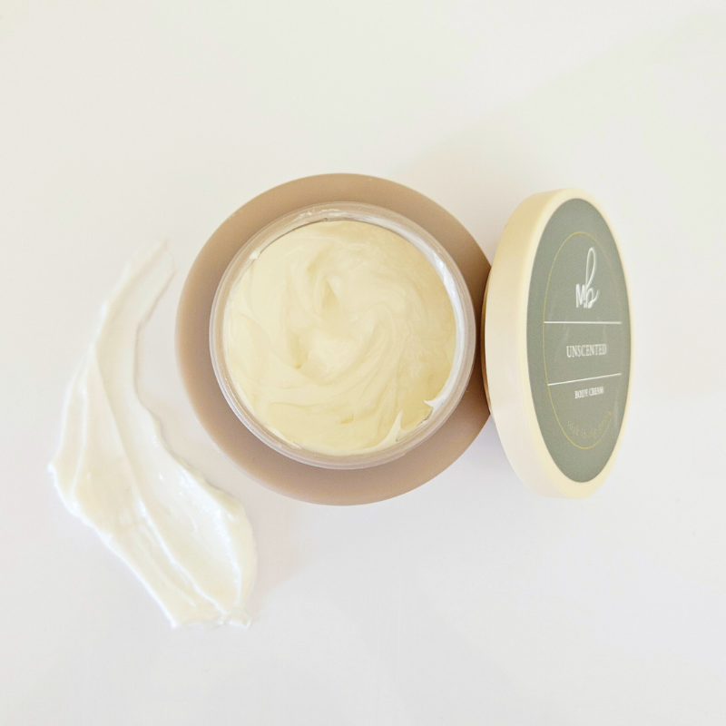 Unscented Goat Milk + Tallow Body Cream | Fragrance-Free