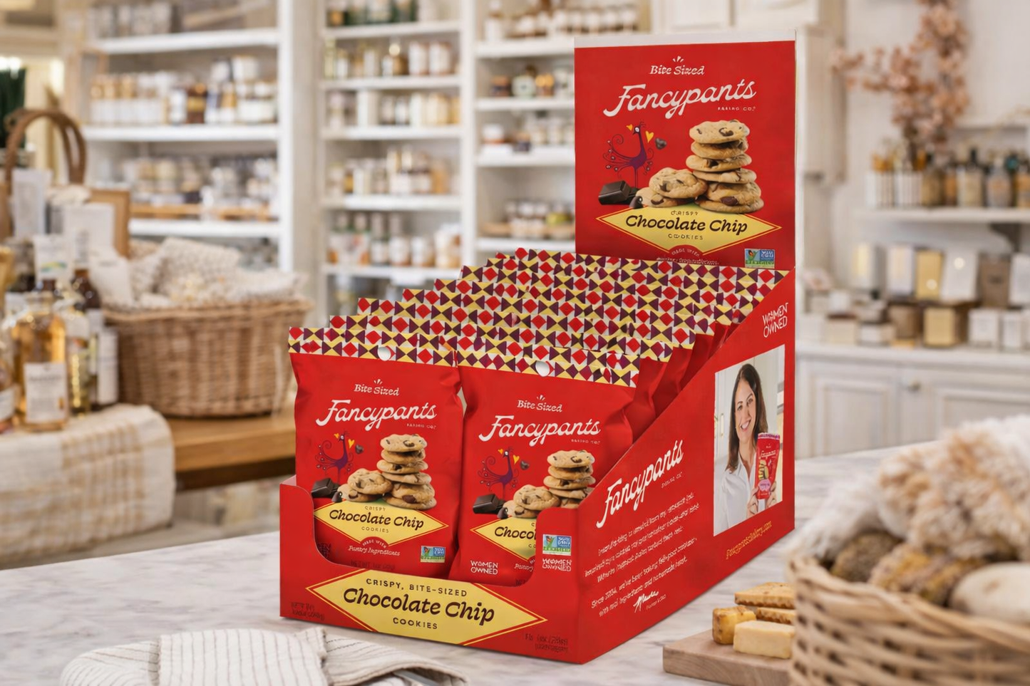 1-oz Chocolate Chip Mini Packs | Impulse Checkout