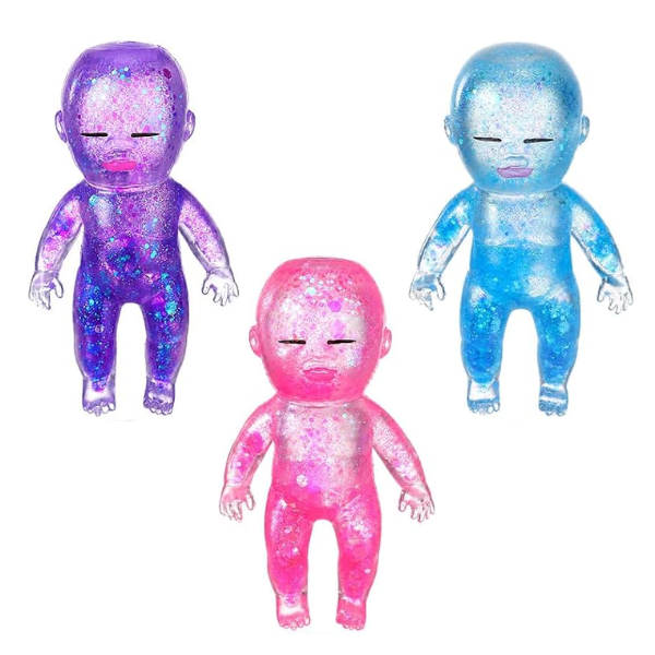Squishy Glitter Babies