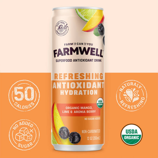 Organic Mango, Lime &  Aronia Berry