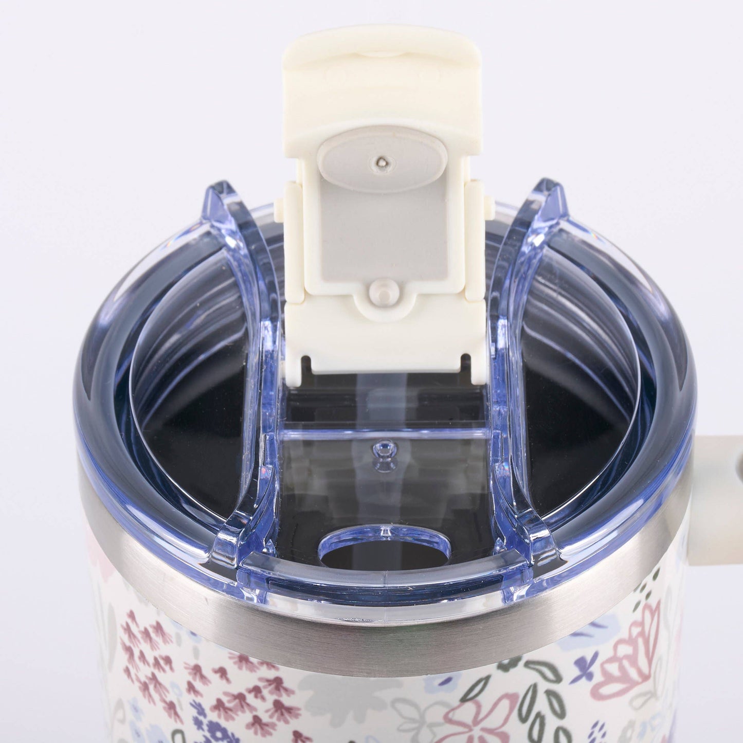 Blue Floral Travel Mug