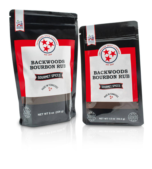 Backwoods Bourbon Rub - TN Spice (8 oz)