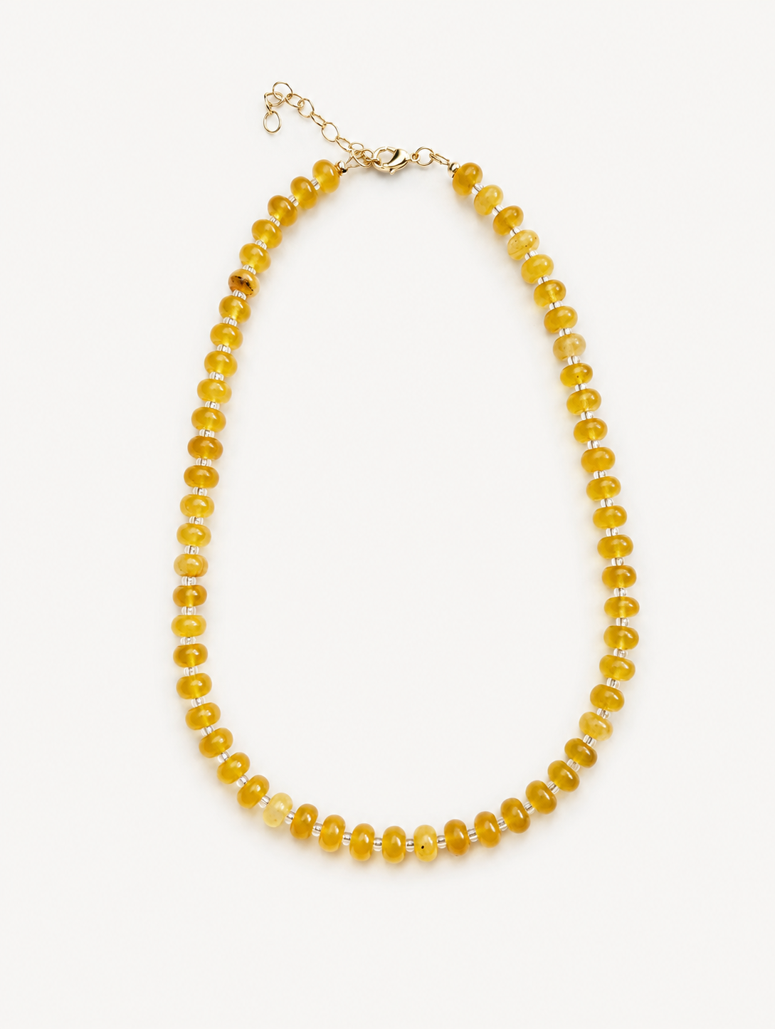 Marigold Beaded Necklace