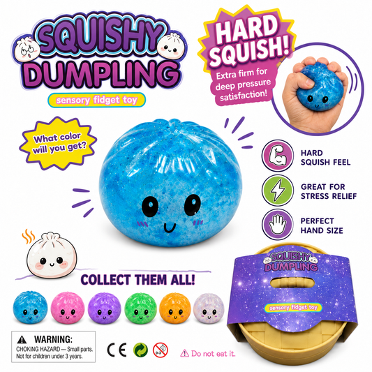Squishy Dumpling Mini Hard Squishy