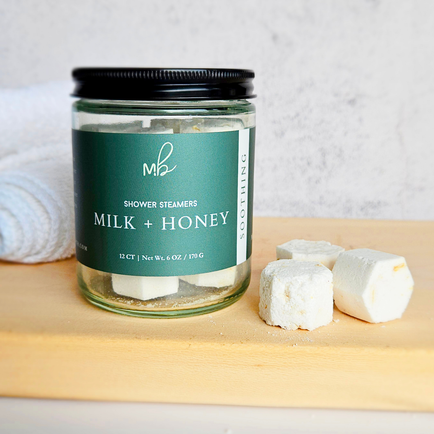 12ct Mini Shower Steamer Jars | Aromatherapy