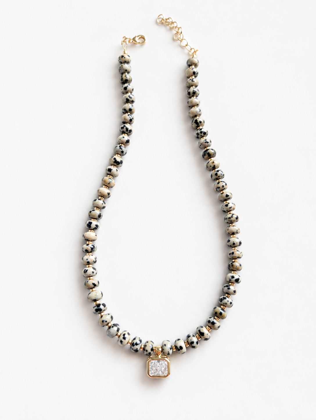 Spot On Beaded Necklace