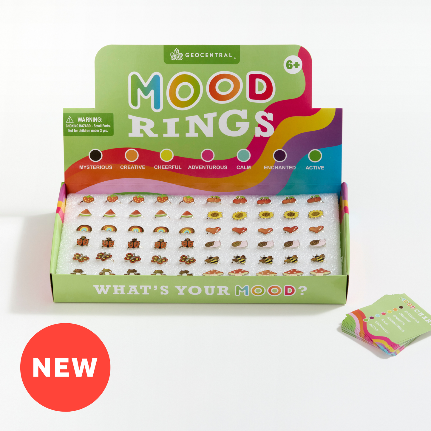 Garden Friends Mood Rings - For Kids and Adults!