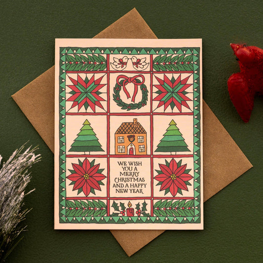 We Wish You A Merry Christmas Greeting Card