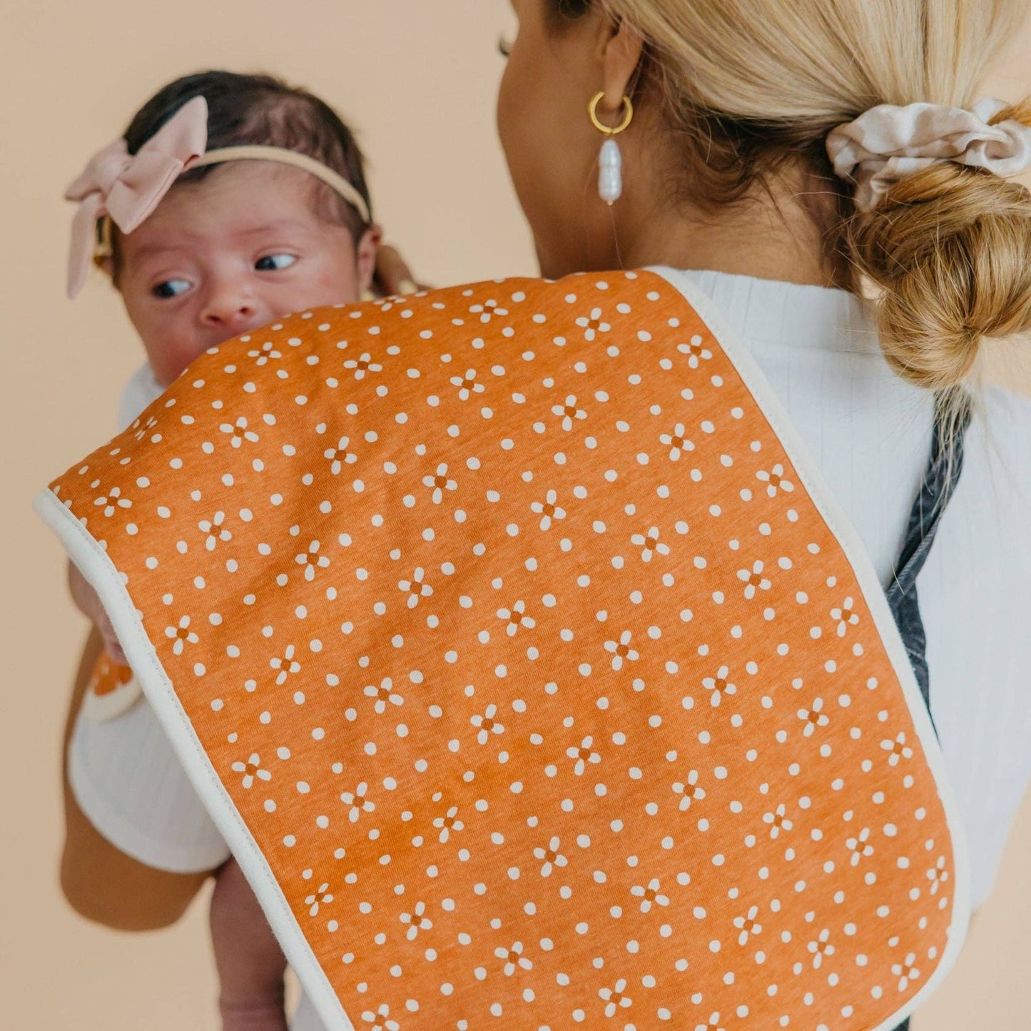 3 Pack Premium Burp Cloths - Rue