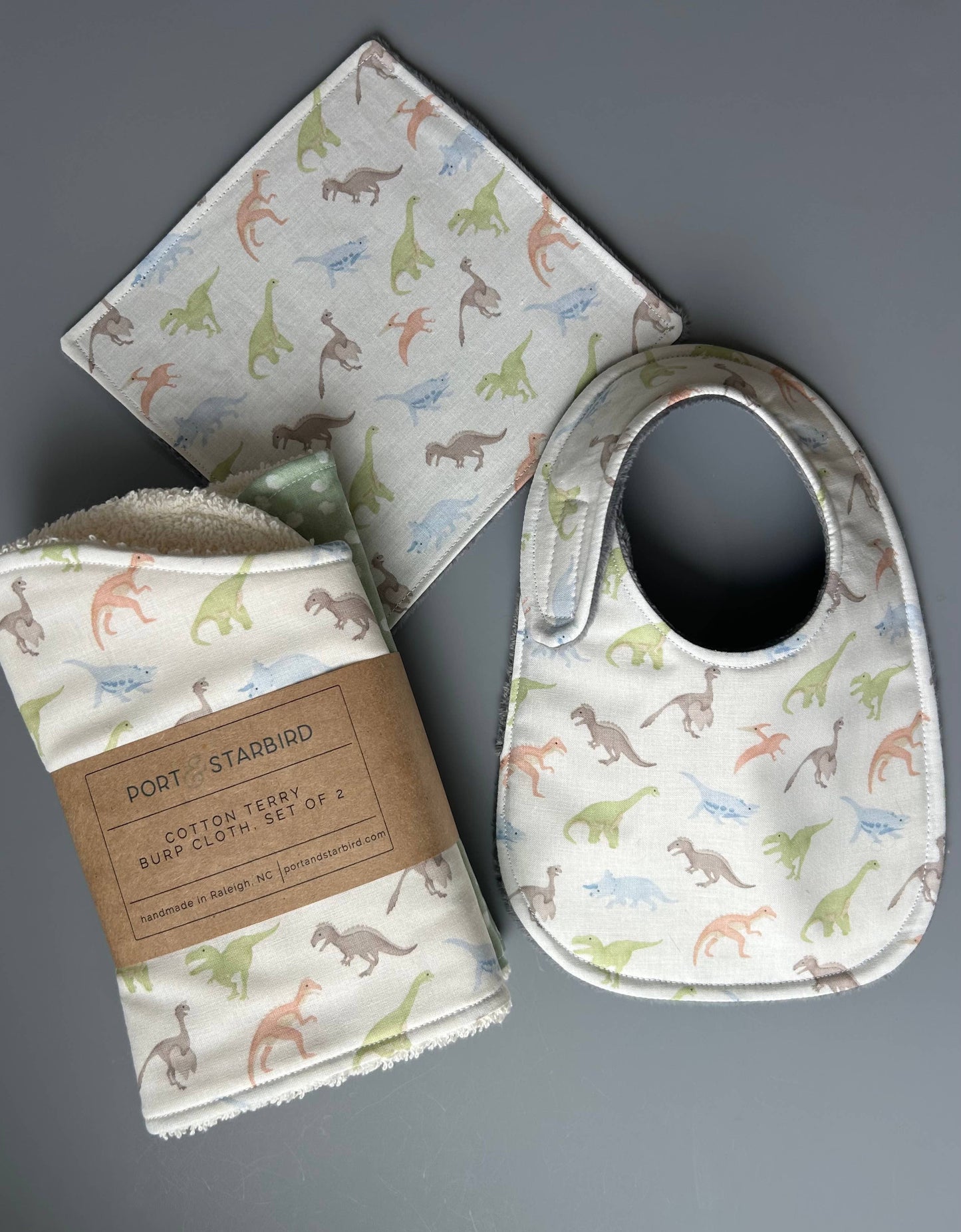 Tiny Dinos bib