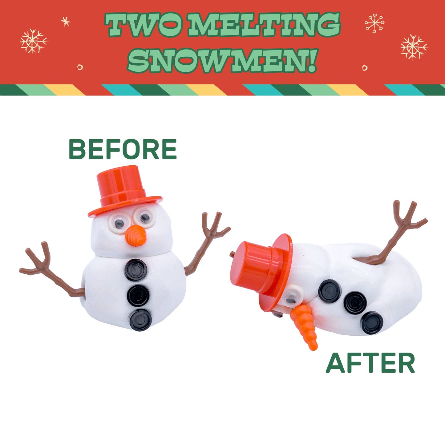 Melting Snowman Putty/Slime, Christmas, holiday