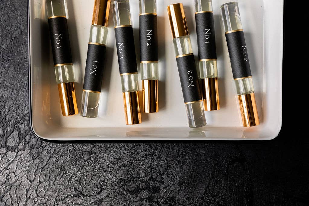 No 1 Roll On Perfume Oil - Jasmine, Cedar, Incense & Vetiver