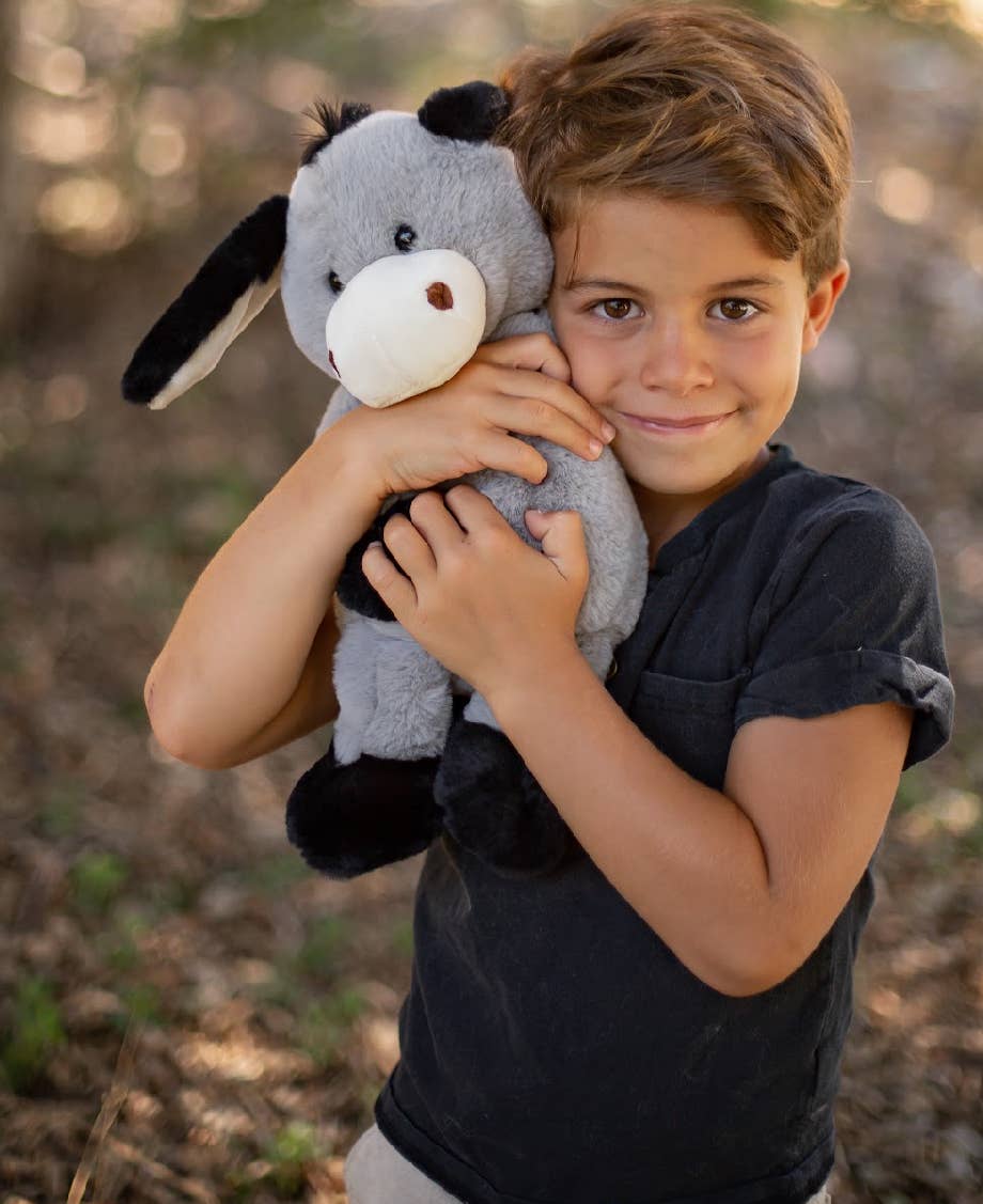 Darly Donkey World's Softest Lushee 16 inch Gray Plush Toy