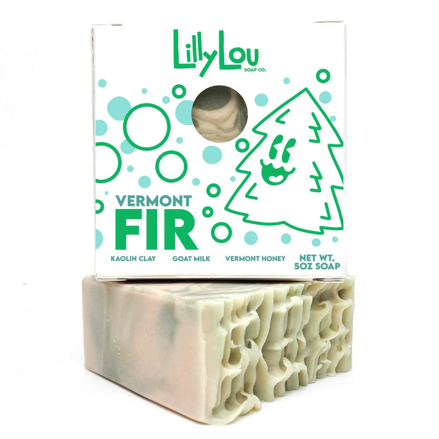 Vermont Fir Soap Bar | Christmas Soap | Goat Milk Soap Bar