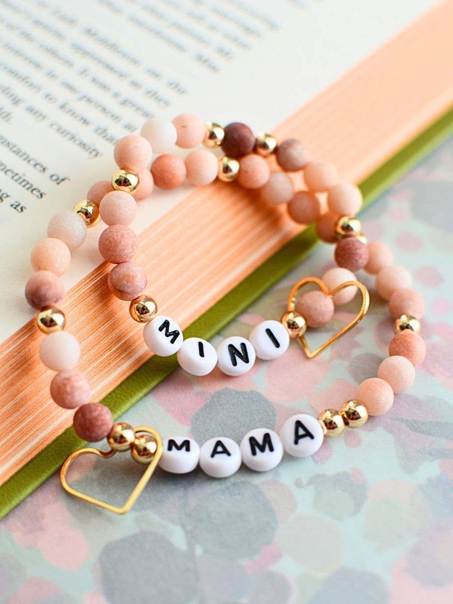 Mama Mini Bracelet Set – Motherhood Jewelry, mom gift