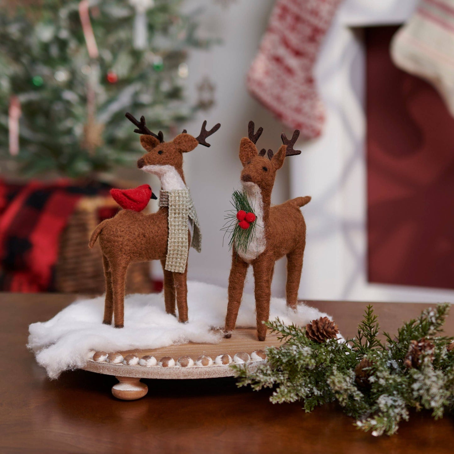 Cardinal & Deer Critter Set