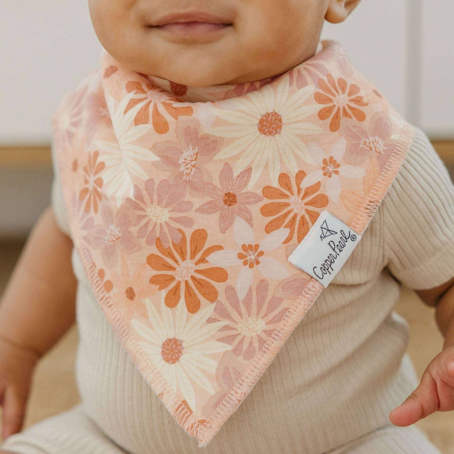 4 Pack Baby Bandana Bibs - Rue