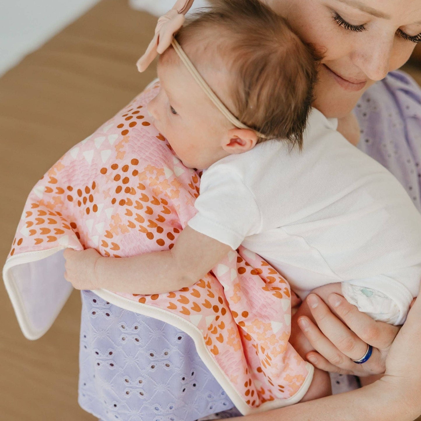 3 Pack Premium Burp Cloths - Rue