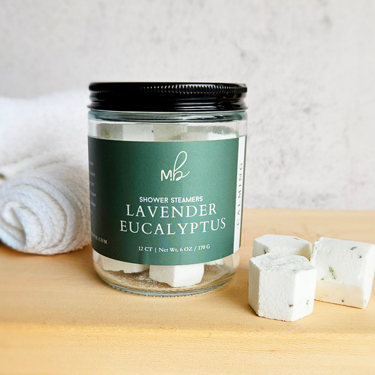 12ct Mini Shower Steamer Jars | Aromatherapy