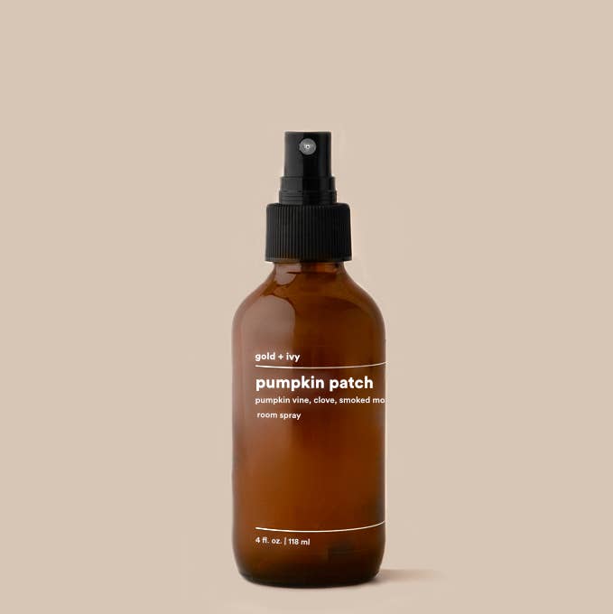 Pumpkin patch room spray - pumpkin vine, clove, smoked moss