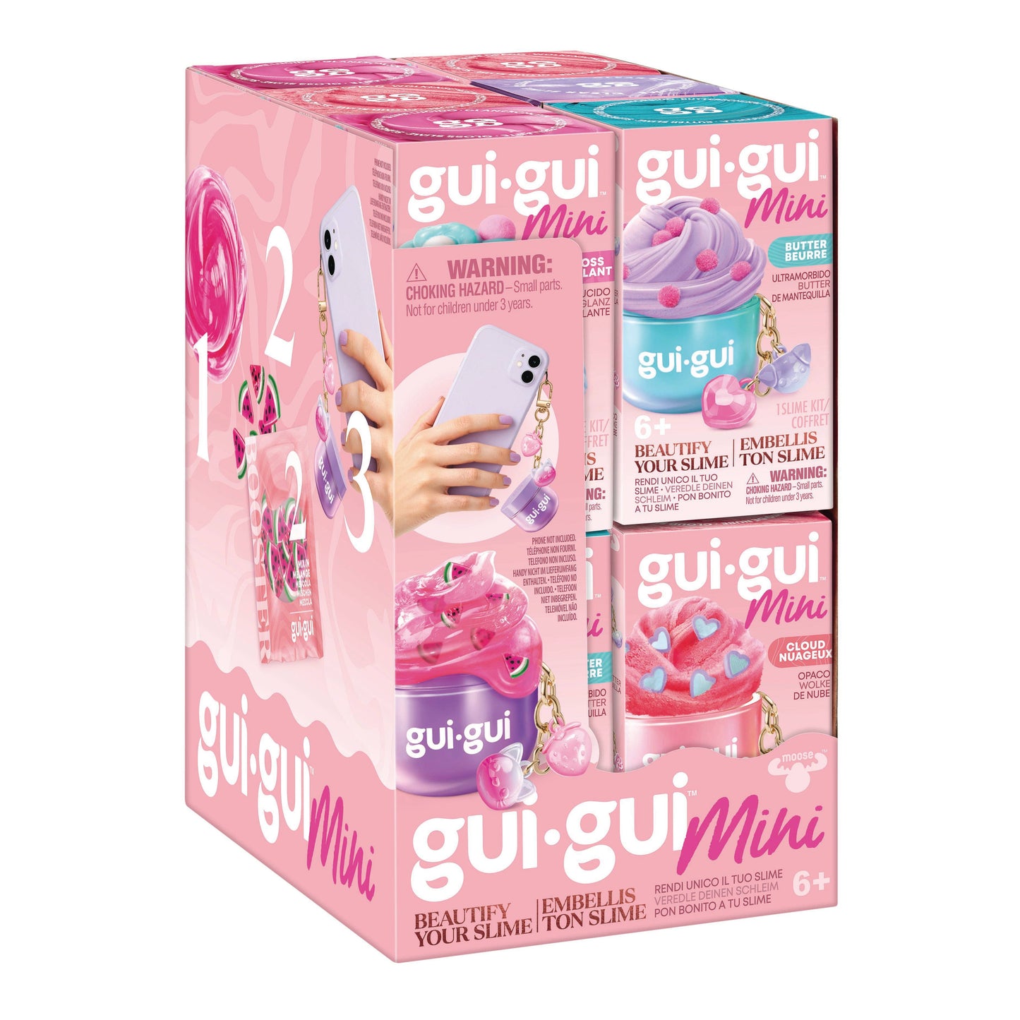 Gui Gui Minis Backpack Charm Slimes