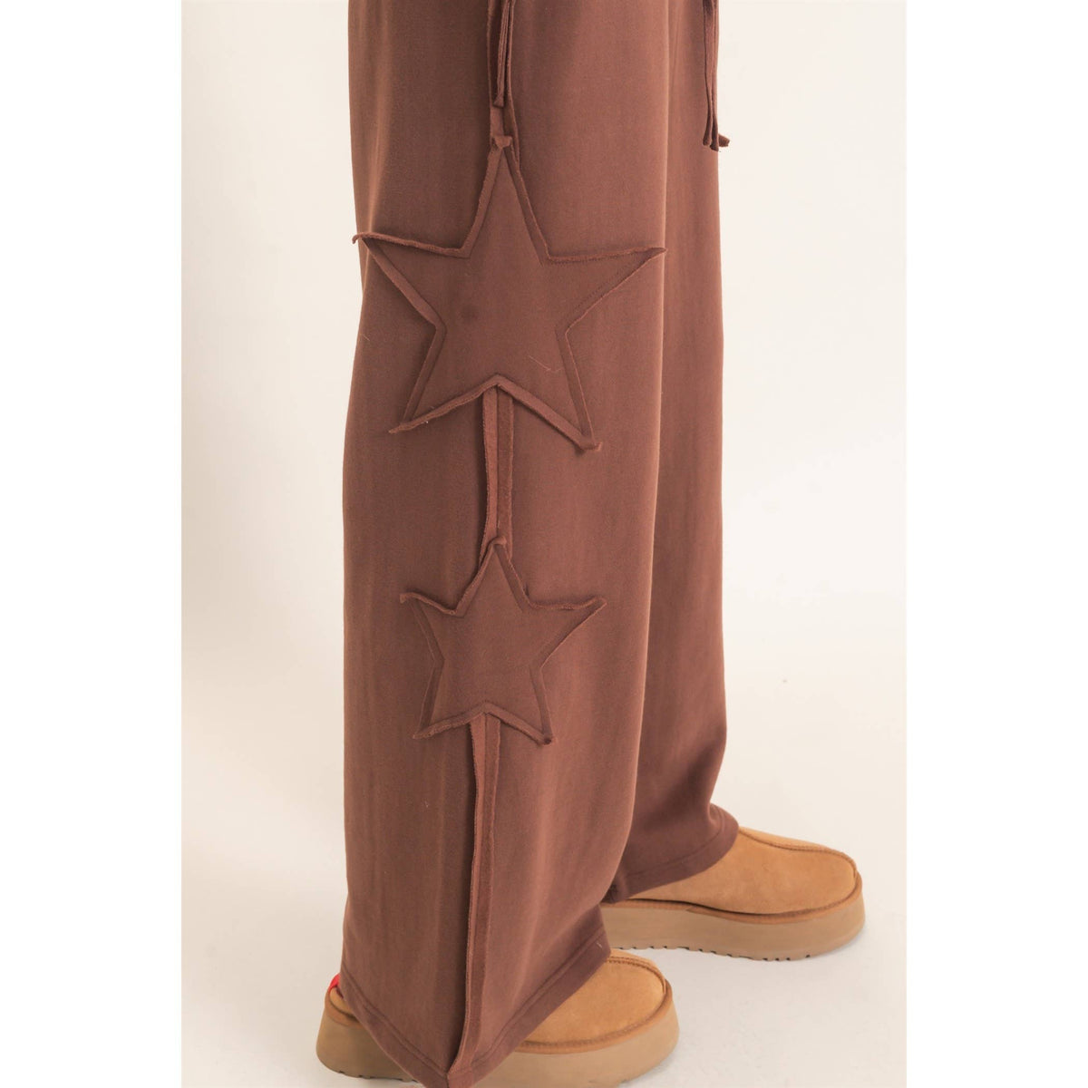 French Terry Star Patch Sweatpants