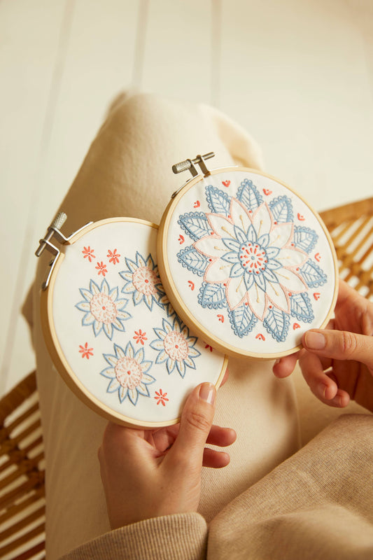 DMC Mindful Mandala Embroidery Kit, item TB168S