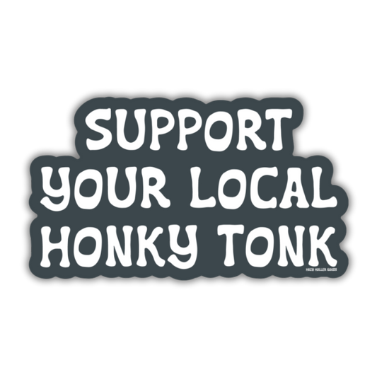 Honky Tonk Western Sticker