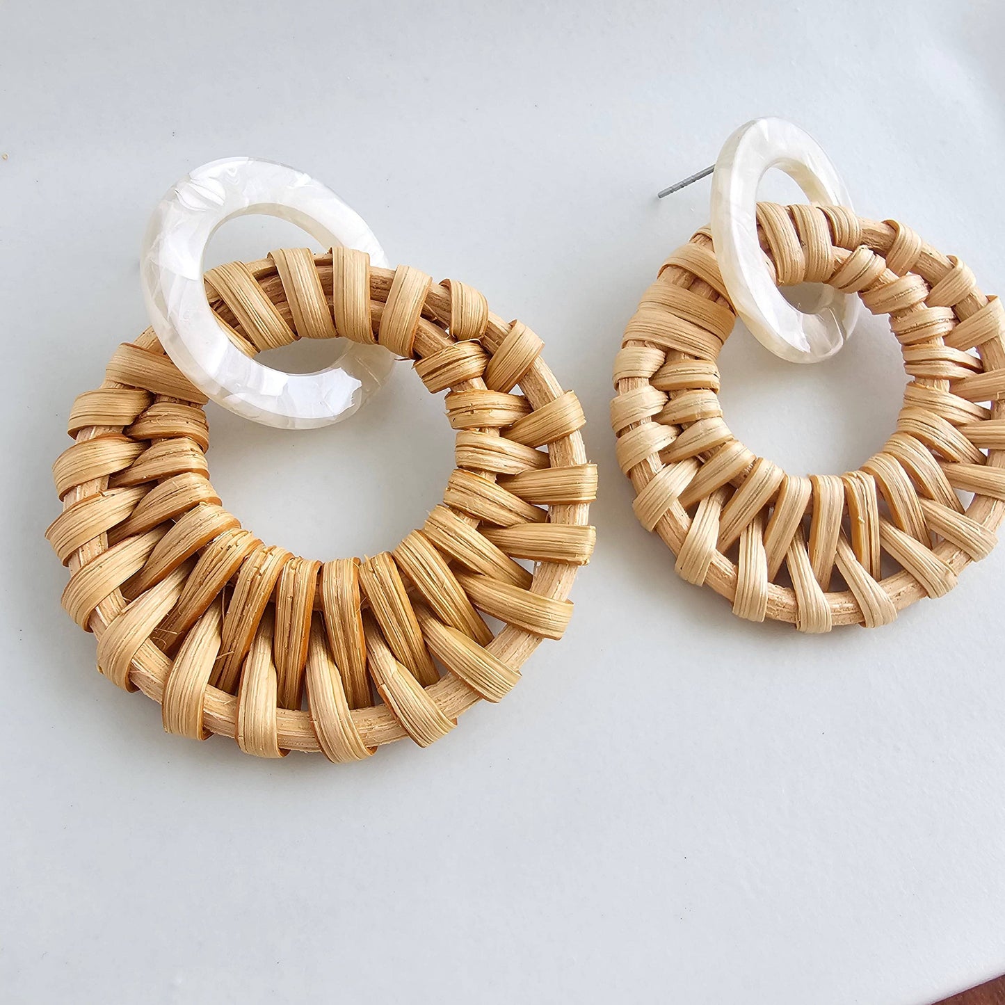 Calypso Earrings - Dark Rattan // Resort Summer Jewelry