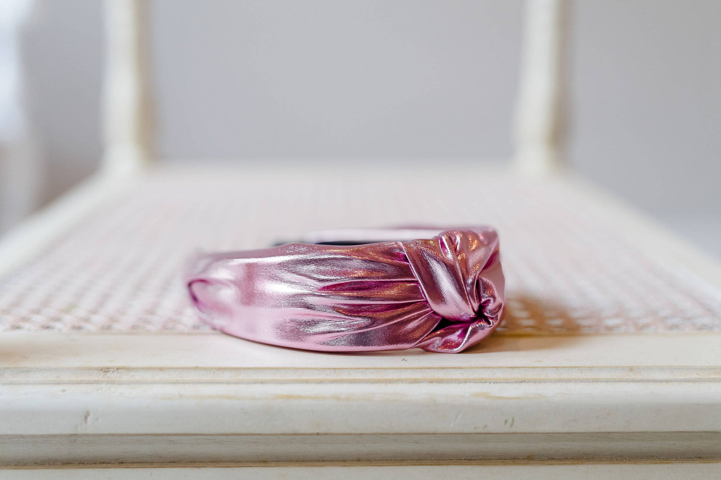 Lamé Knot Headband