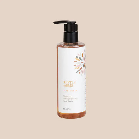 Frosted Gingerbread Moisturizing Liquid Hand Soap 8 oz