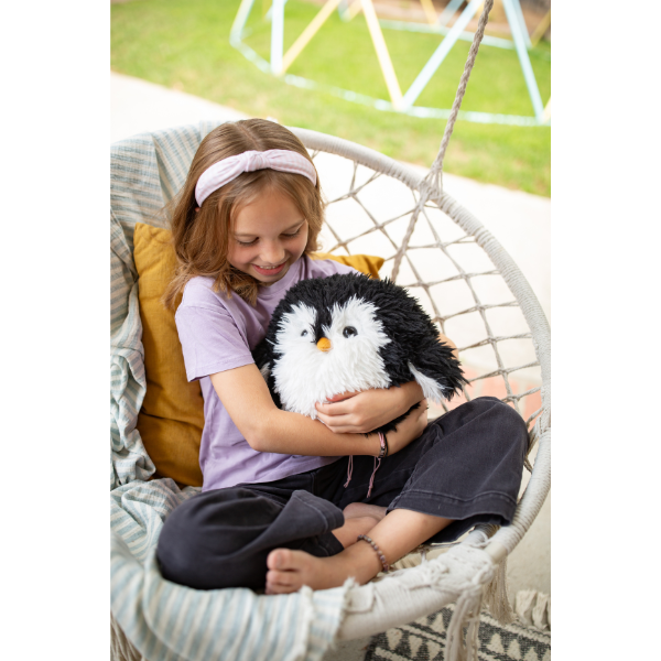 Soft Fluff Ball Fluffees Penguin Plushie