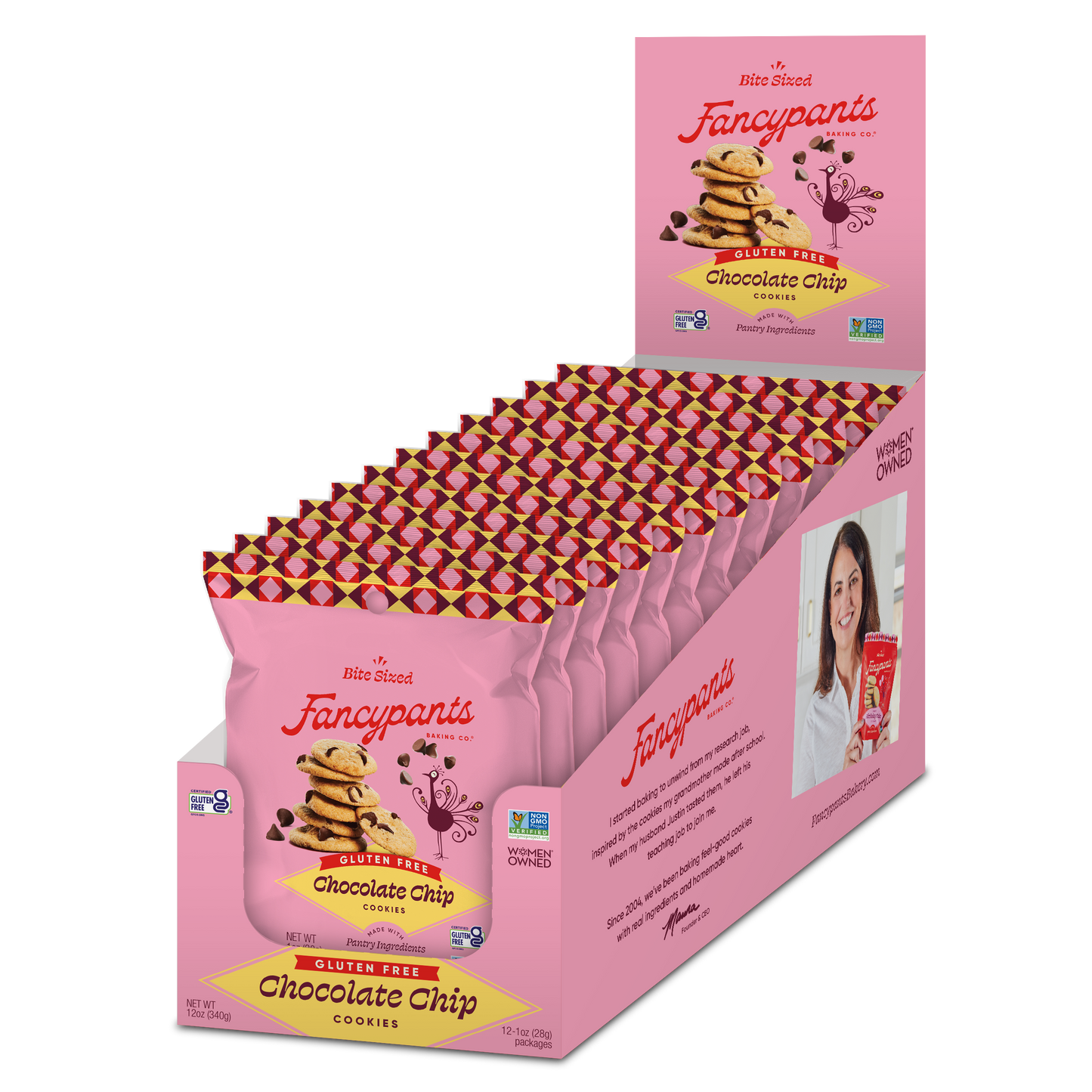 1-oz Gluten Free Choc Chip Mini Packs | Impulse Checkout
