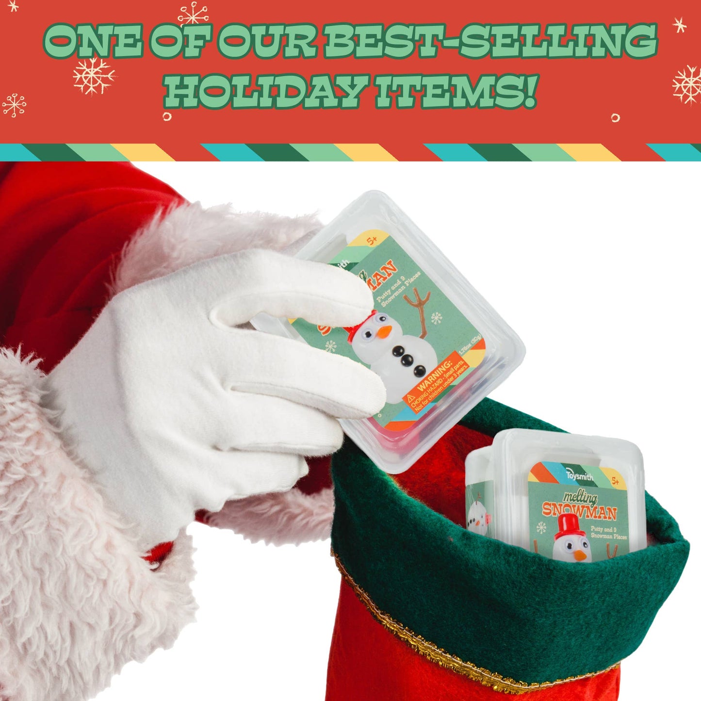 Melting Snowman Putty/Slime, Christmas, holiday