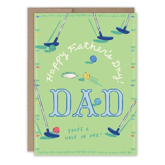 Golf Father's Day Card