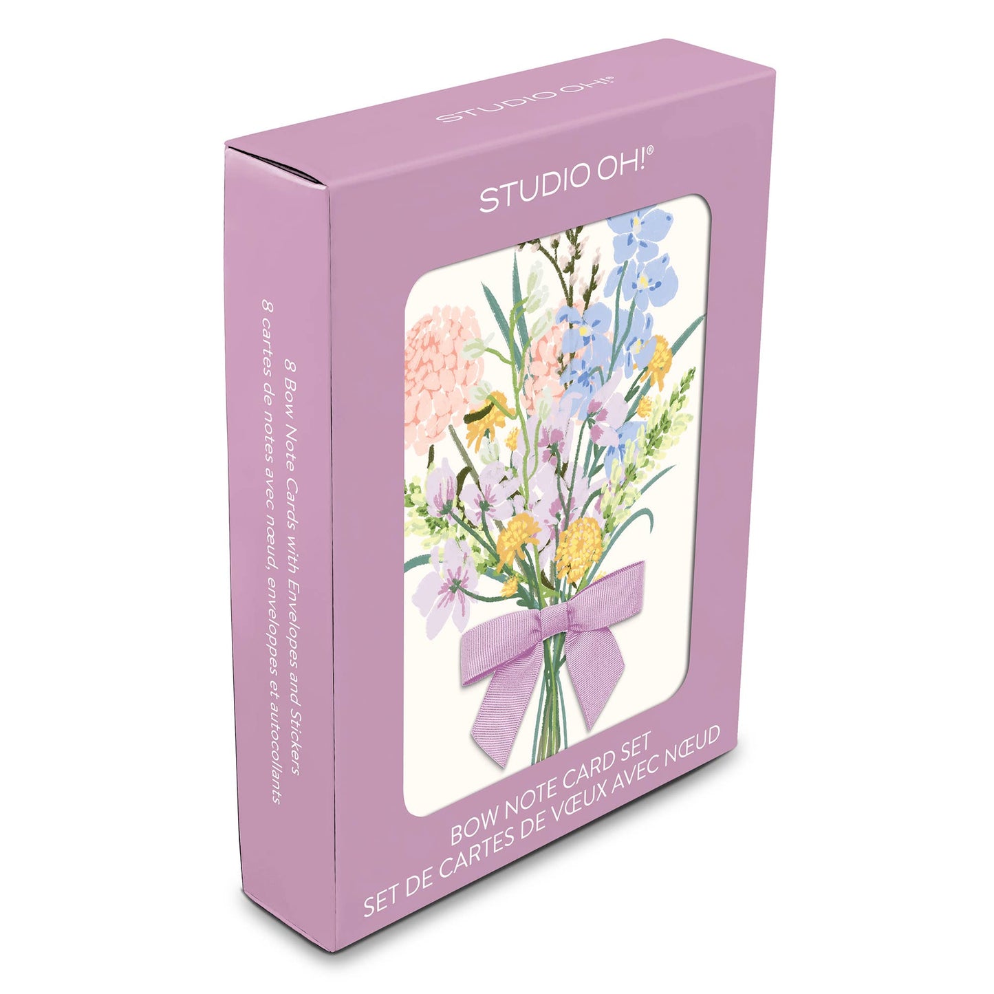 Blissful Bouquet Bow Note Card Set