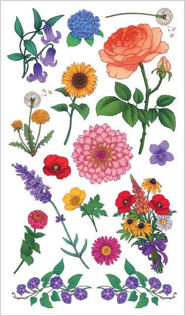 Gorgeous Garden of Tattoo Flowers