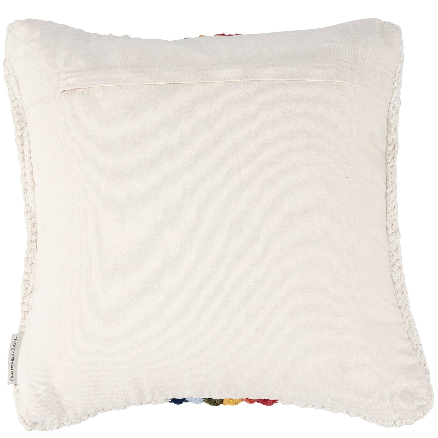 Rainbow Stripe Pillow