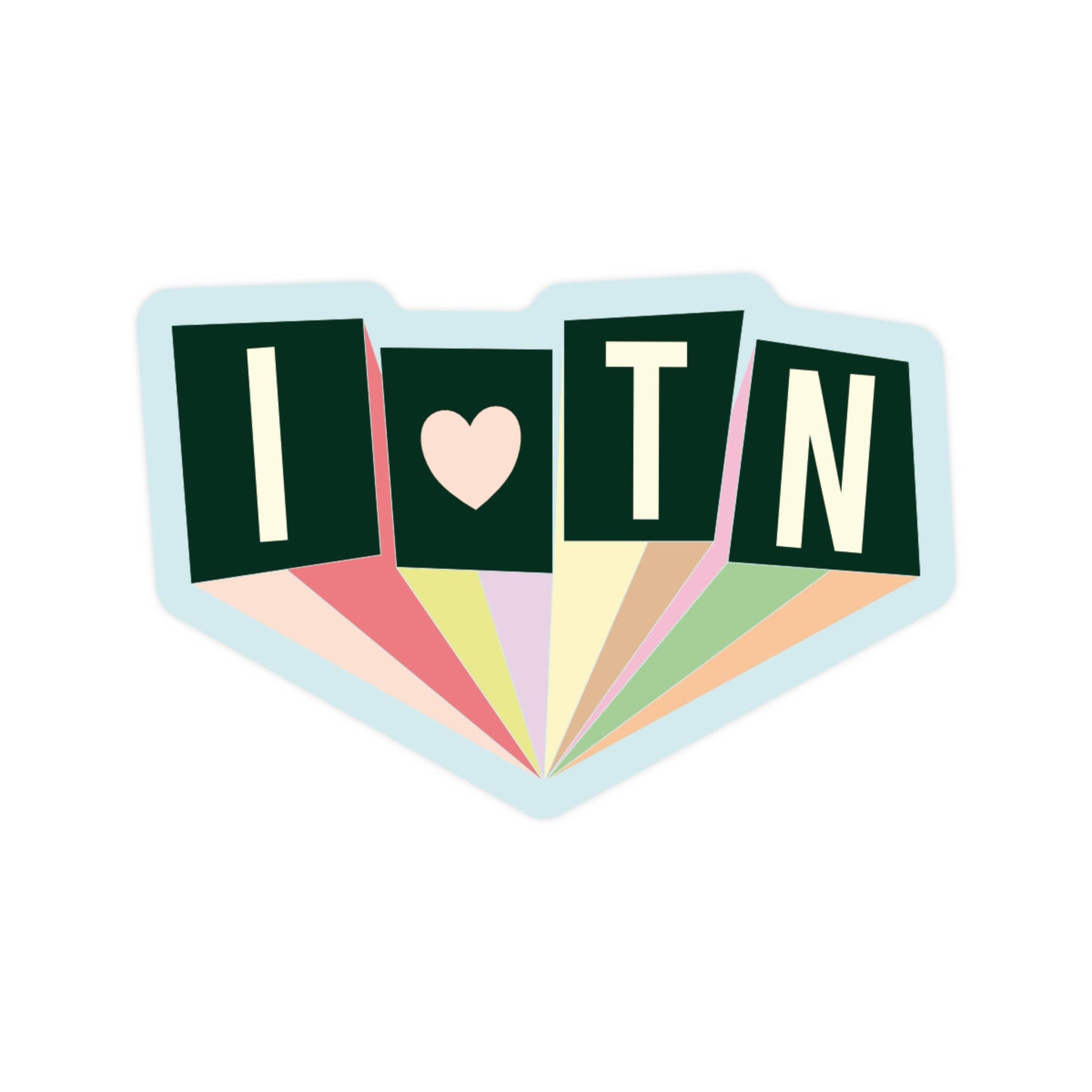 Tennessee TN State Southwest High Quality Vinyl Sticker