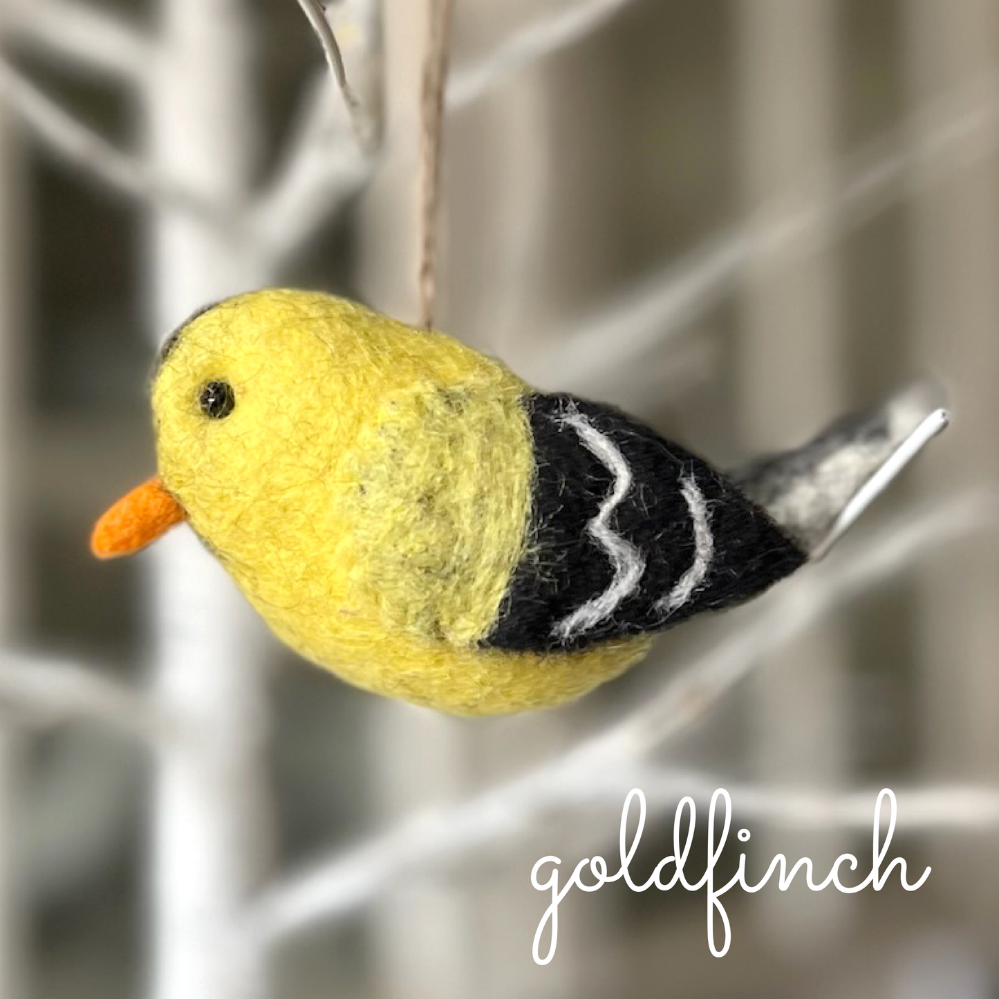 Felt Bird Ornaments