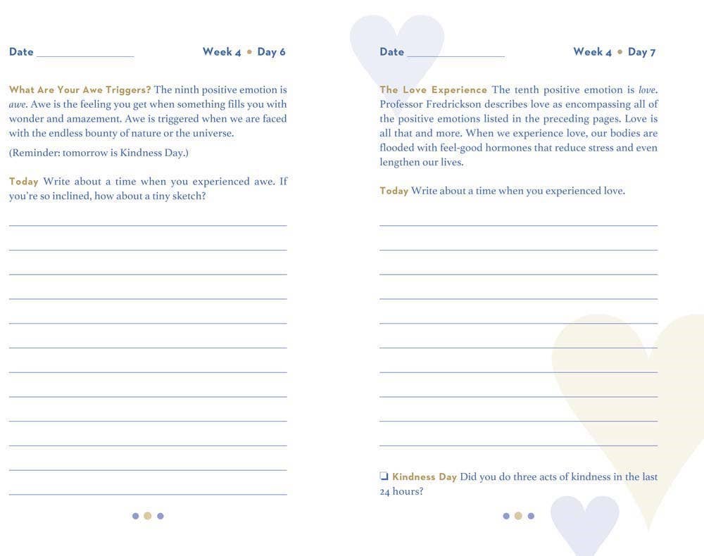 The Positive Journal by Nancy F. Clark