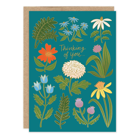 Botanical Sympathy Card