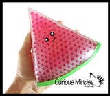 Squishy Jumbo Fruit Water Bead Filled Squeeze Stress Balls
